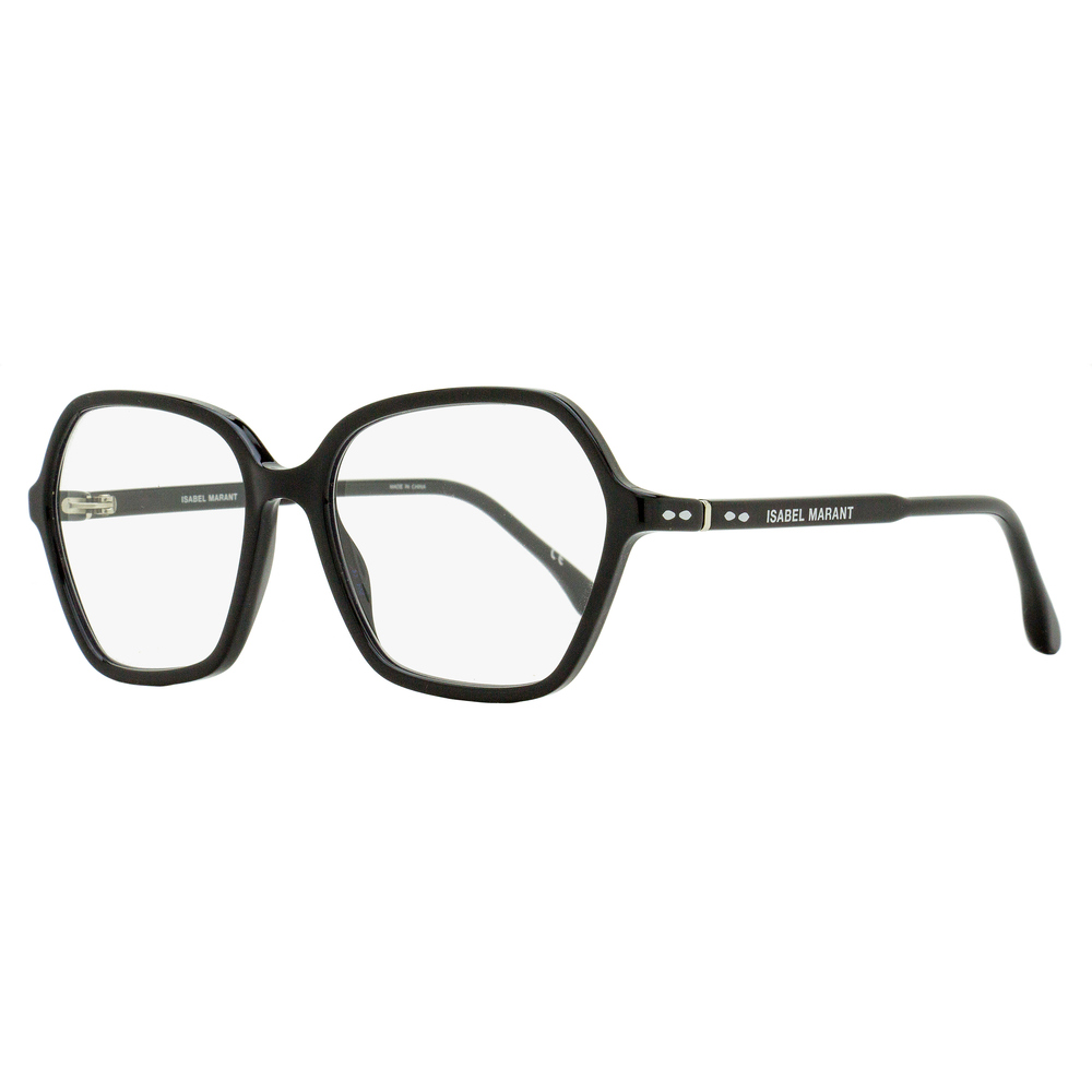 Isabel Marant Geometric Blue Block Eyeglasses IM0092/BB 807 Black 53mm - Picture 1 of 2